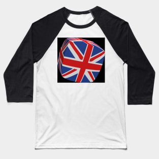 Union Jack cubed Baseball T-Shirt